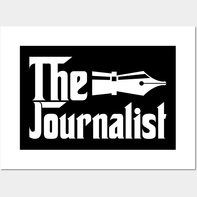 The journalist gifts for father mother . Perfect present for mother dad friend him or her Wall Art by SerenityByAlex